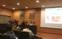 Vista general de la Sala de Grados de Ciencias de la Educacin durante la inauguracin del Mster