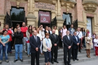 Concentracin a las puertas del Rectorado