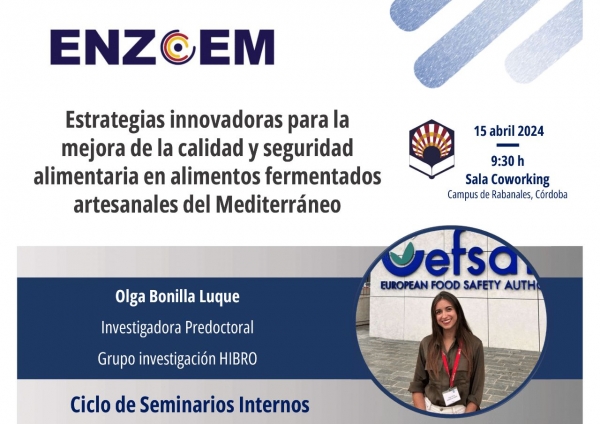 Un seminario aborda nuevas estrategias para mejorar la calidad y seguridad en alimentos fermentados