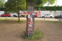 Cruz de mayo de residuos