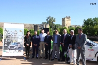 Autoridades presentes en el acto de presentacin del rallys