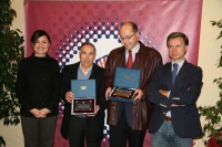 Pilar Dorado,Agustn Rebollo, Antonio Cubero y Rafael Jordano